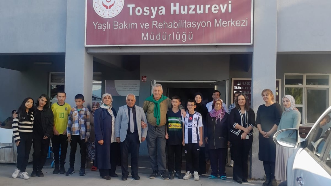 ÇEDES PROJESİ KAPSAMINDA TOSYA HUZUREVİNE ZİYARET 